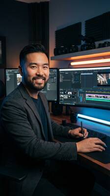 茄子视频剪辑师王浩